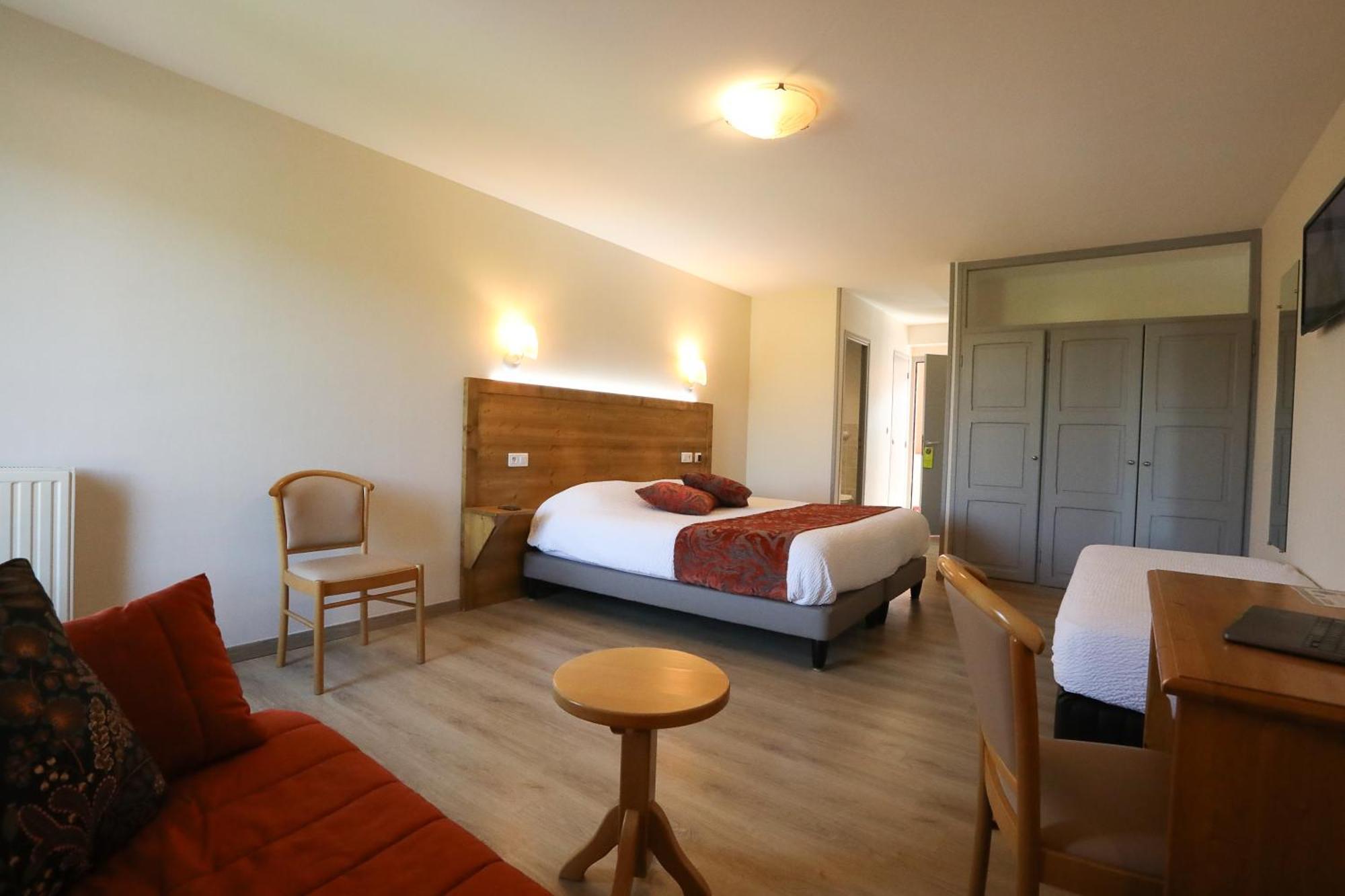 Logis Hotel Spa Restaurant Le Provence Lanarce Exteriér fotografie