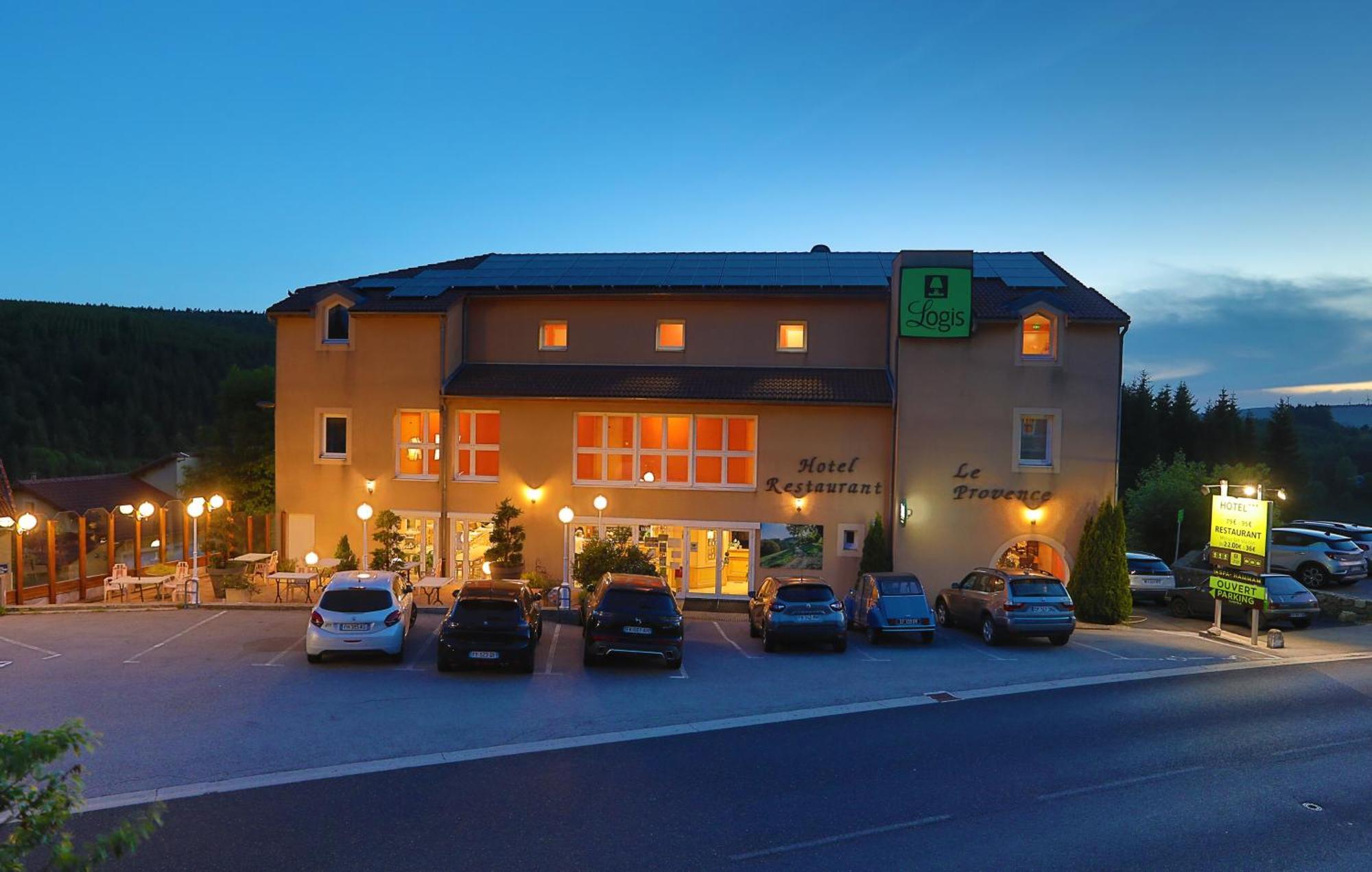 Logis Hotel Spa Restaurant Le Provence Lanarce Exteriér fotografie