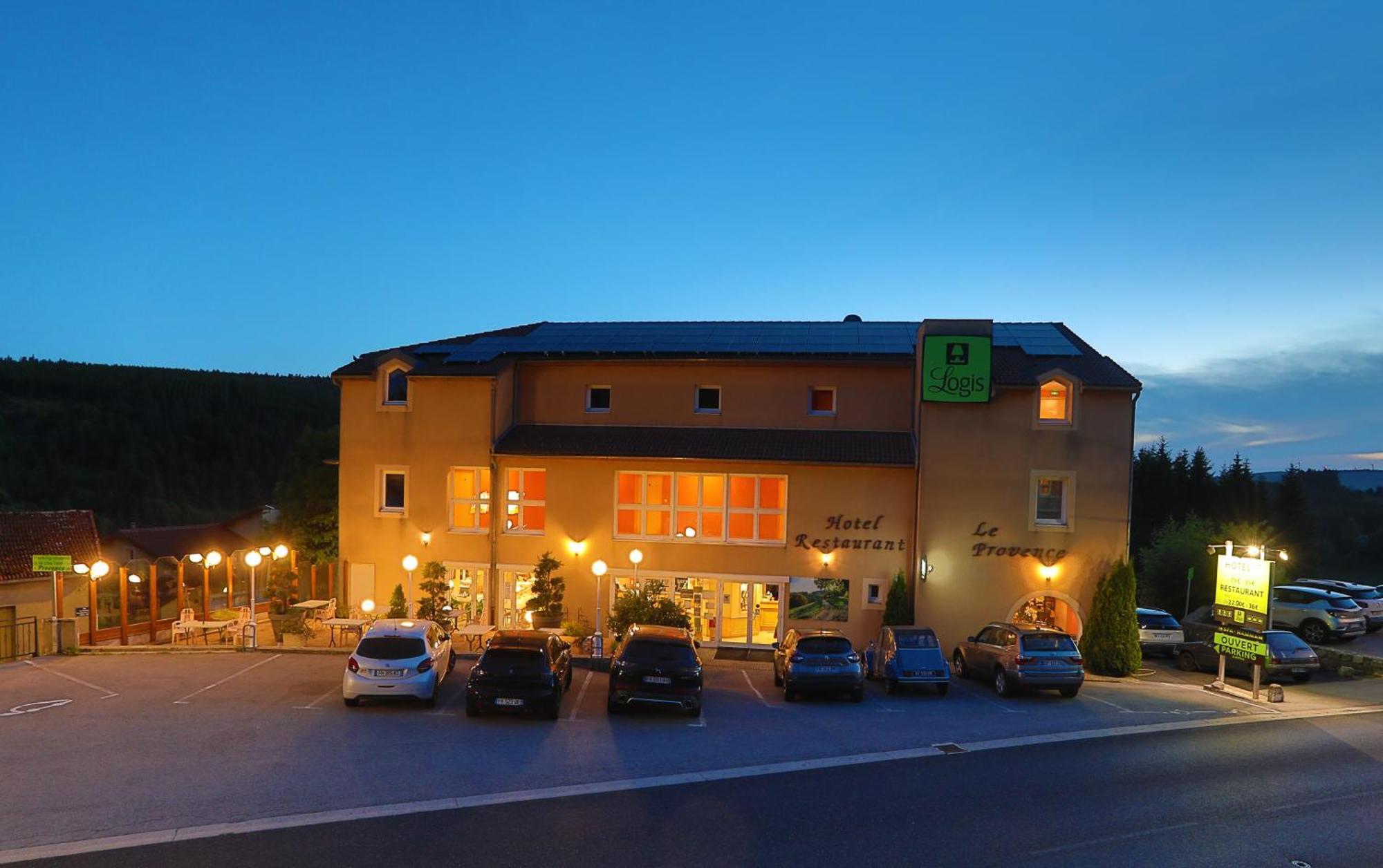 Logis Hotel Spa Restaurant Le Provence Lanarce Exteriér fotografie