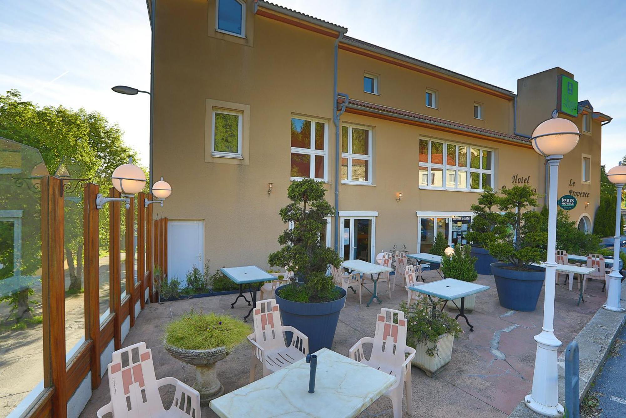 Logis Hotel Spa Restaurant Le Provence Lanarce Exteriér fotografie